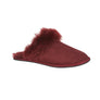 LILLY II SHEARLING MULE SLIPPERS