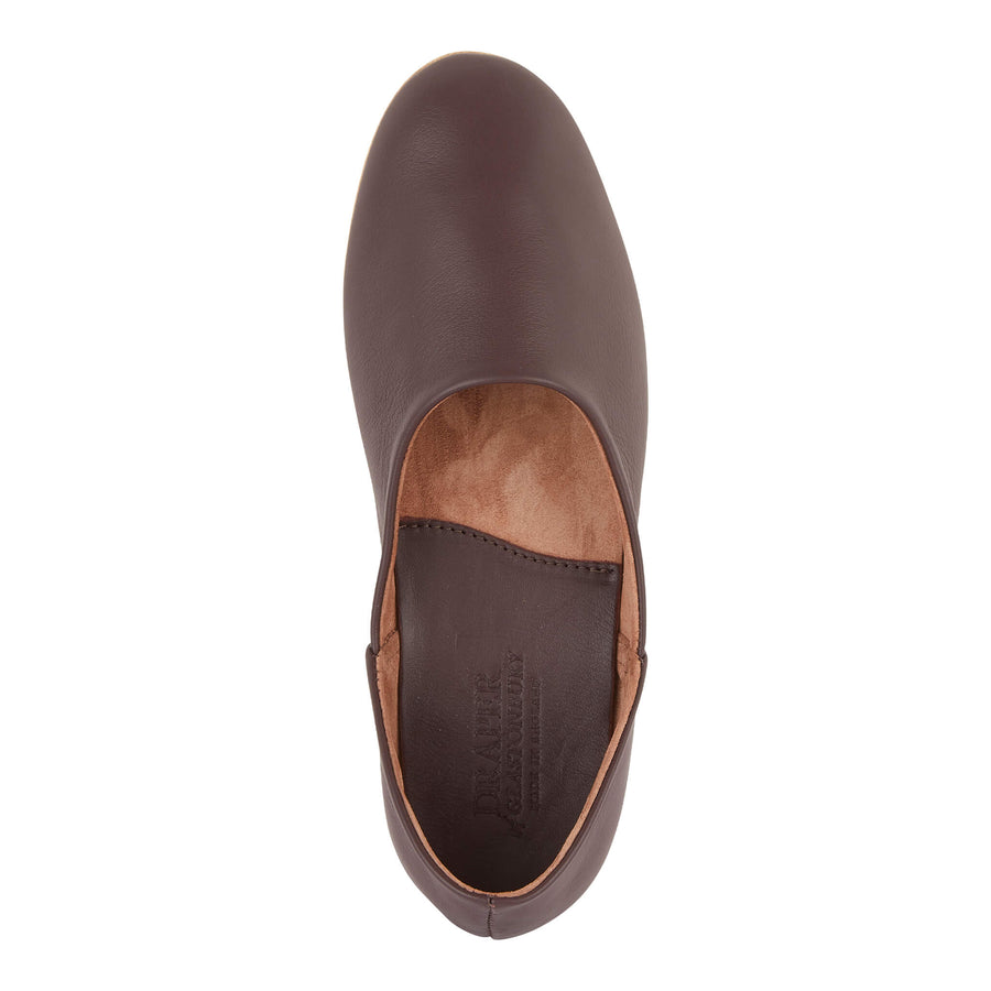 CHARLES Mens Leather Slippers