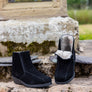 CAMBRIDGE Womens Shearling Boots