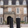 MALTON Womens Leather Shearling Boots