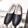 PHILIP Mens Leather Shearling Slippers