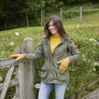 WOMEN'S TAN SHEARLING GLOVES