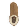 GLOW Womens Shearling Bootie Slippers