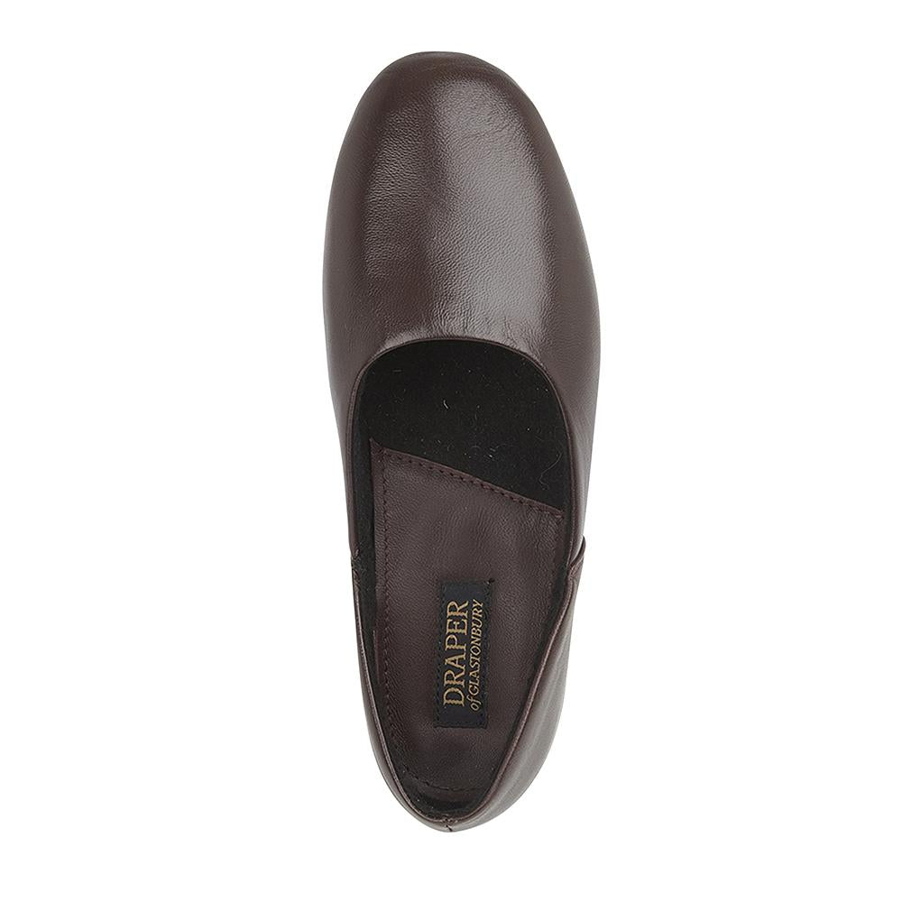 Fred Mens Grecian Slippers Mens Leather Slippers Drapers