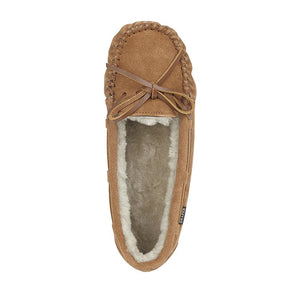 DAISY Womens Shearling Moccasin Slippers