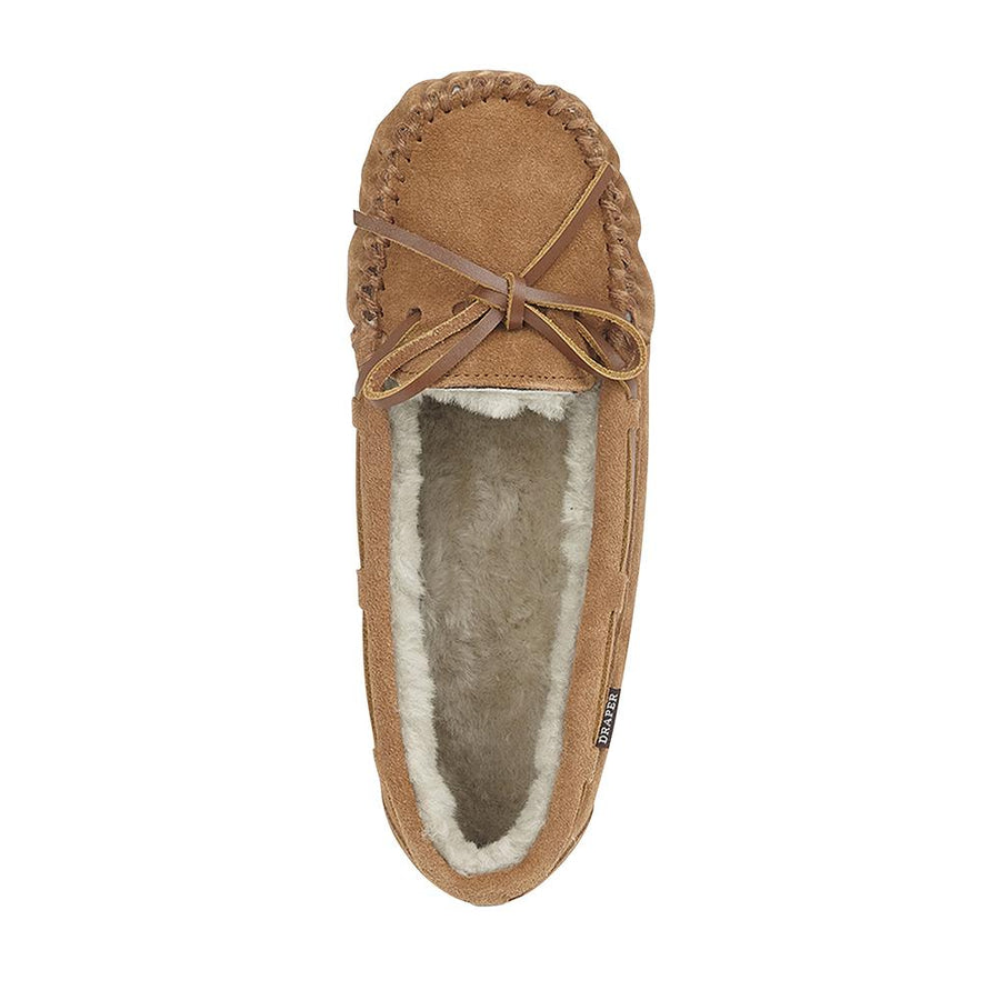 DAISY Womens Shearling Moccasin Slippers