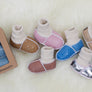 BABY SHEARLING SLIPPER SOCKS - PINK