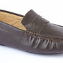 BROWN LEATHER LOAFERS