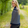 CHIC NAVY STRIPE TOP
