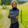 CHIC NAVY STRIPE TOP