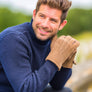 MEN'S BROWN SHEARLING GLOVES