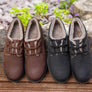 SPEY BROWN WOMENS SHEARLING SHOES
