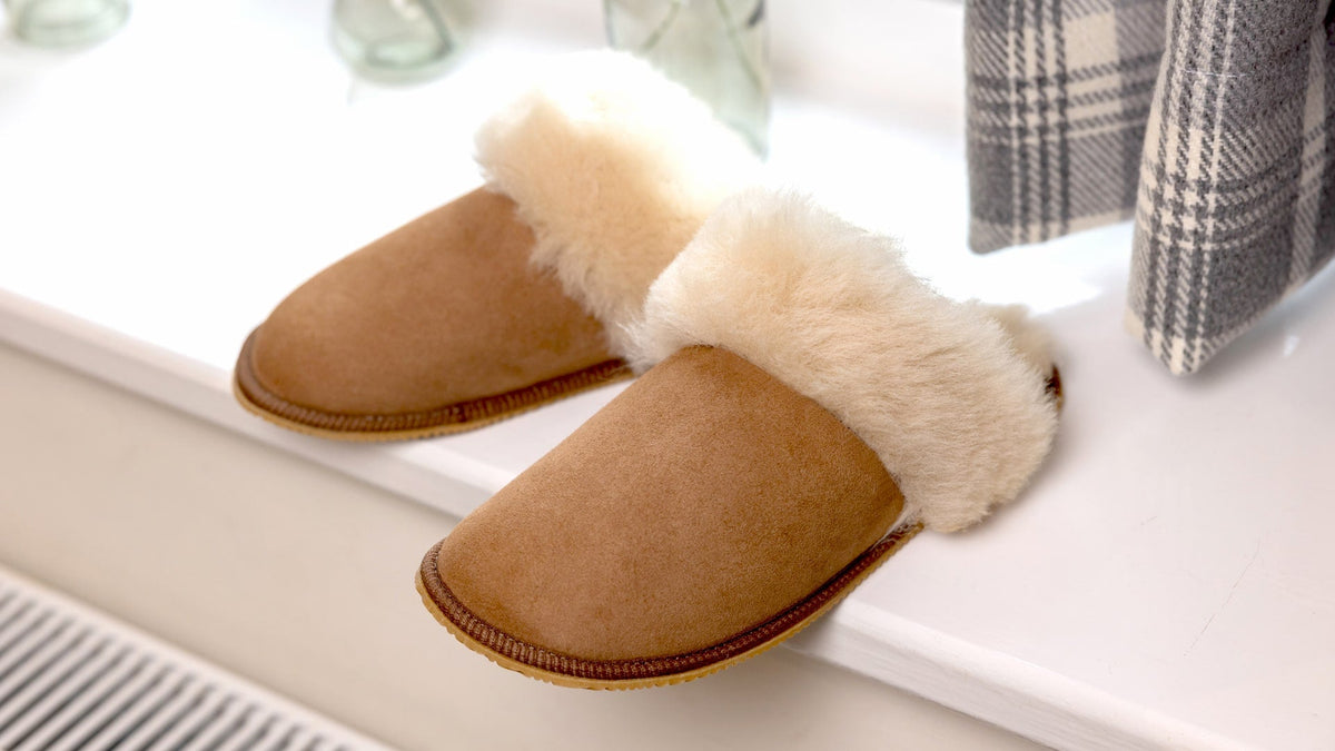 Feel The Comfort of  Outdoors & Indoors with Women's Shearling Slippers