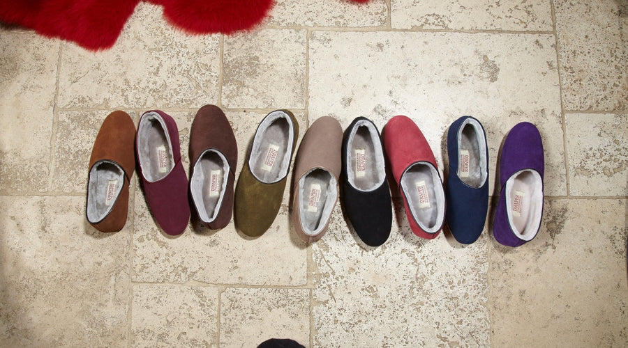 Mens Shearling Slippers - Luxury Style Footwear for Him!