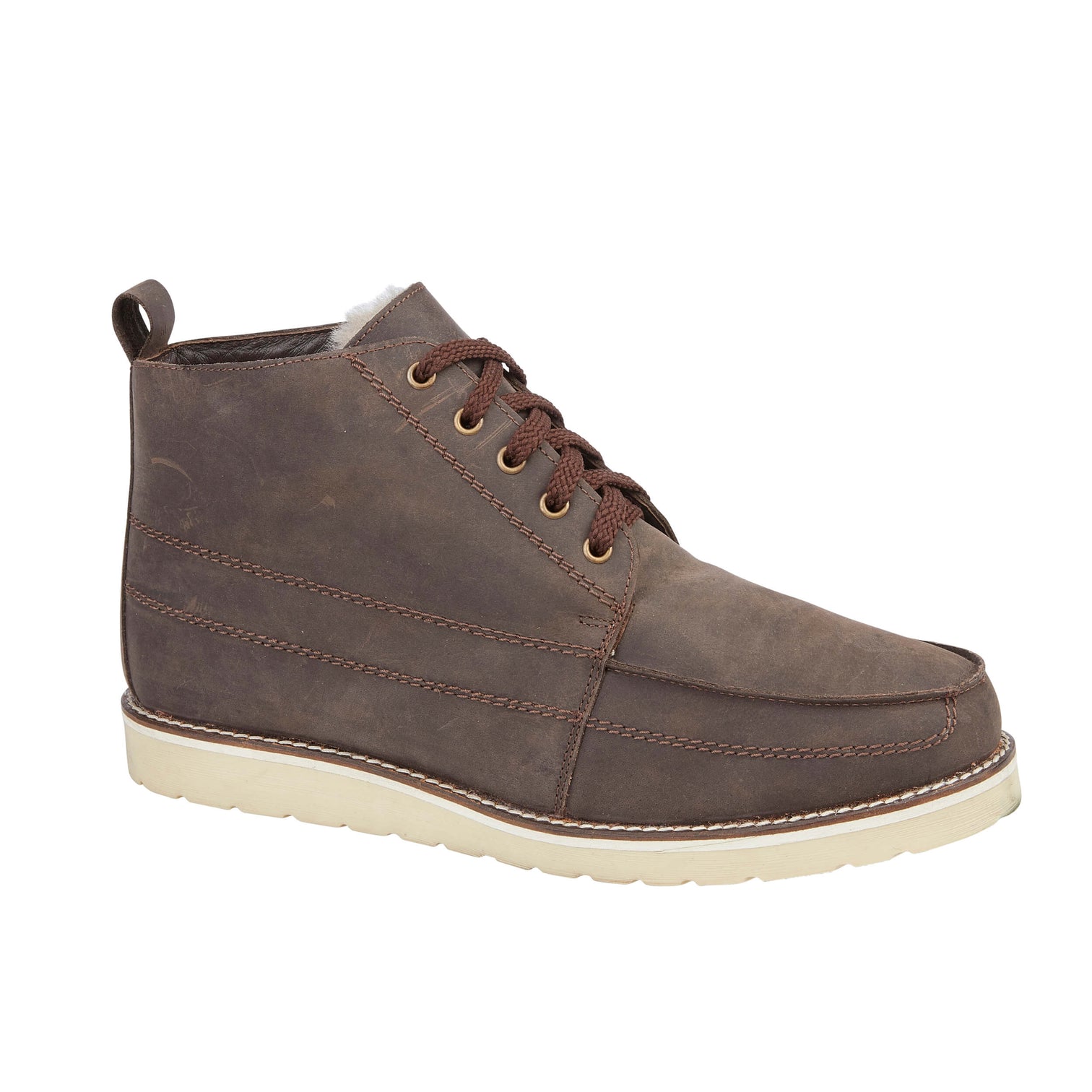 chinese dress ladies Mephisto Men's Leonardo slip on shearling lined waterproof winter boot main image 1