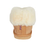 CAMILLA Womens Shearling Bootie Slippers