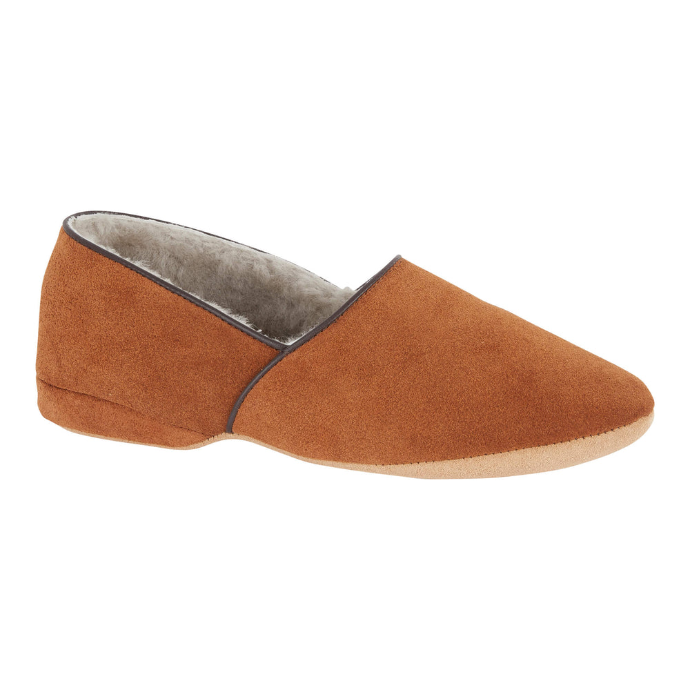 Mens Shearling Slippers | 100% Genuine Sheepskin | Drapers