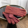 WOMENS SHEARLING GLOVES MULBERRY
