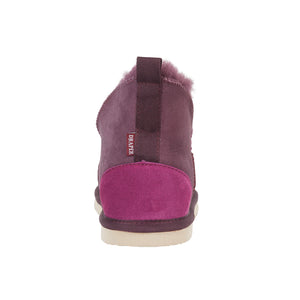 TILLY Womens Shearling Bootie Slippers