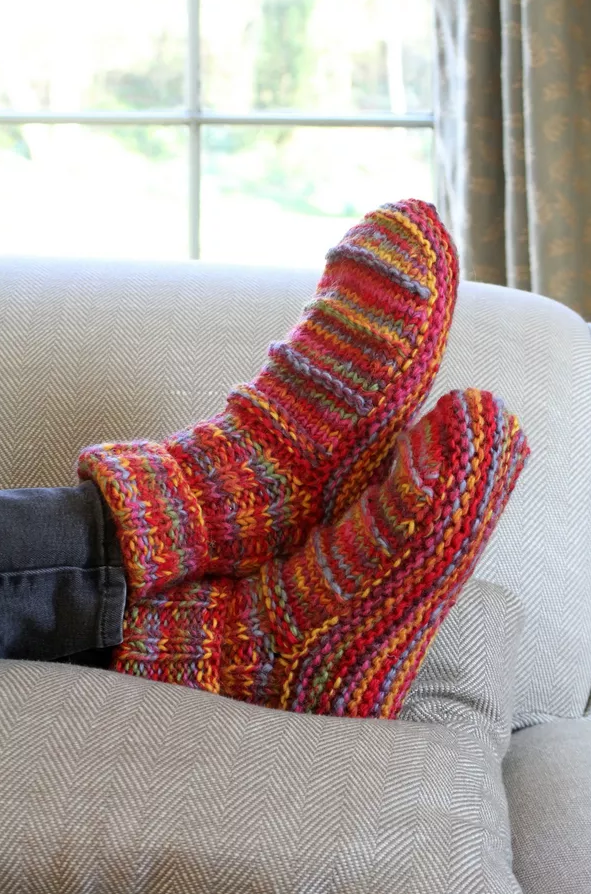 ZANZIBAR LINED SOFA SOCKS