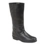 MALTON Womens Leather Shearling Boots