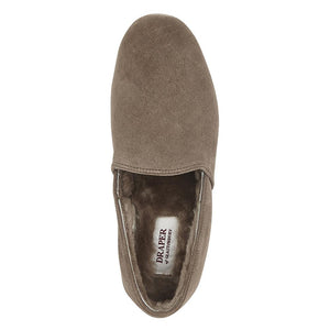 GREG Mens Suede Shearling Slippers