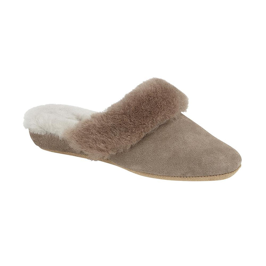 LUCY Womens Shearling Mule Slippers