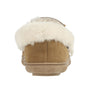 KELLY Womens Shearling Moccasin Slippers