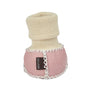 BABY SHEARLING SLIPPER SOCKS - PINK