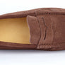 CHOCOLATE SUEDE DRIVING SHOE