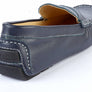 NAVY LEATHER DRIVING SHOE