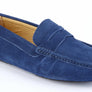 NAVY SUEDE DRIVING SHOE