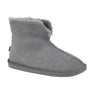CAMILLA Womens Shearling Bootie Slippers